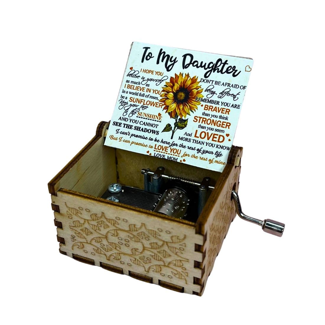 To My Daughter Musical Box.