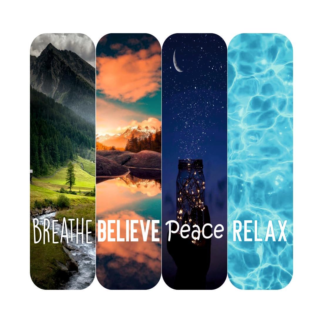 3D Spiritual Magnetic Bookmark.