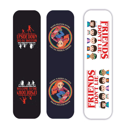 stranger things magnetic bookmark feature and material detail