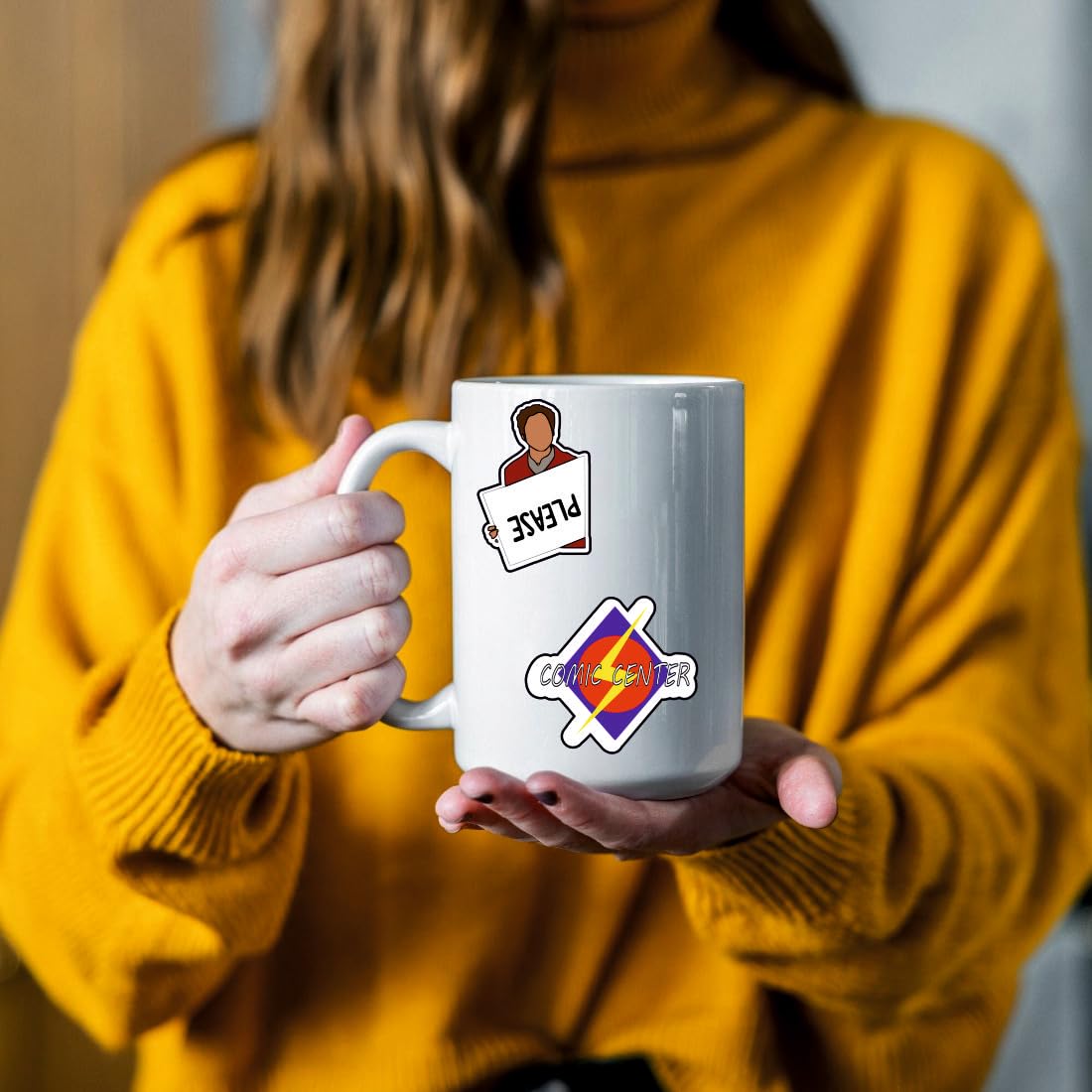 Big Bang Theory Waterproof Sticker (pack of 30).
