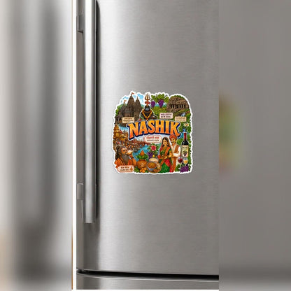 Zesta Nashik wooden fridge magnet - image 3