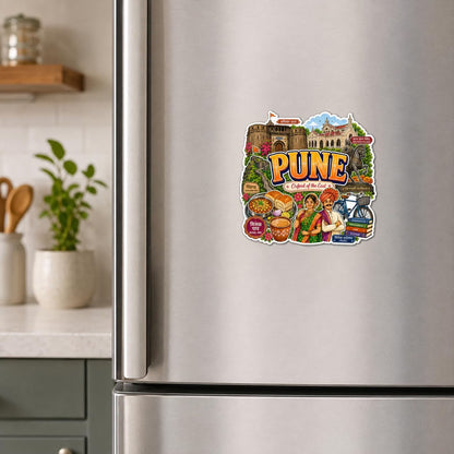 Zesta Pune wooden fridge magnet - image 1