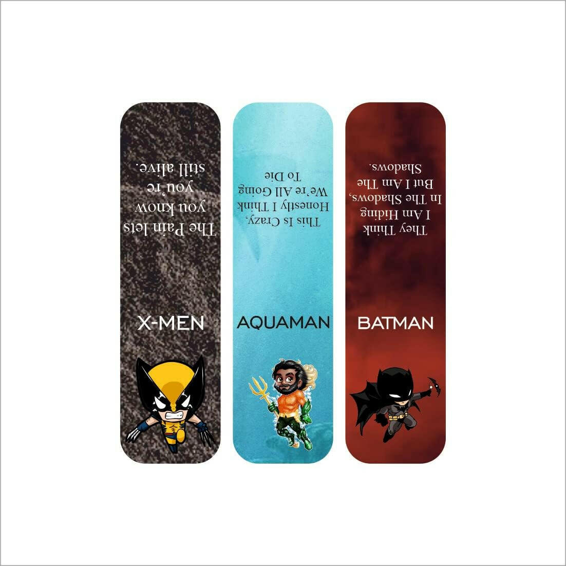 3D Justice League Magnetic Bookmark.