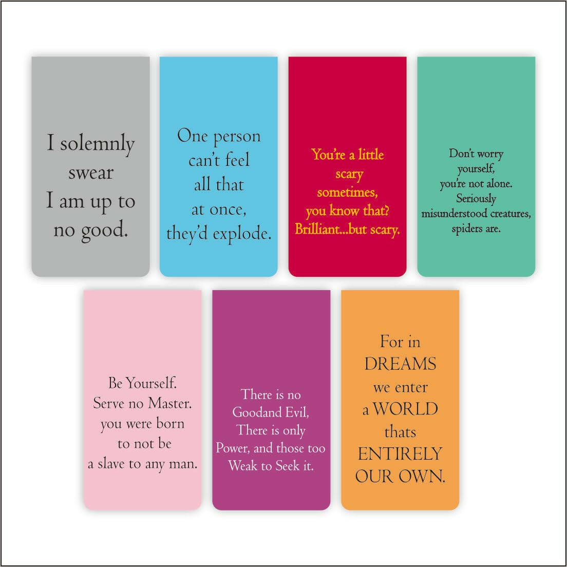 3D Harry Potter Magnetic Bookmark.