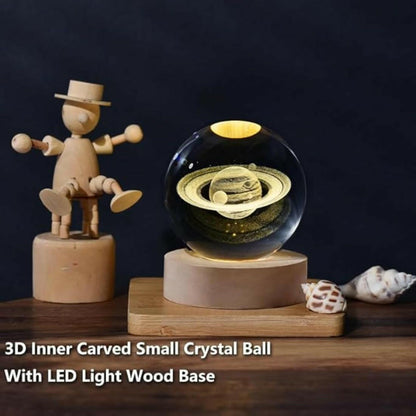 3D Crystal Ball Lamp.