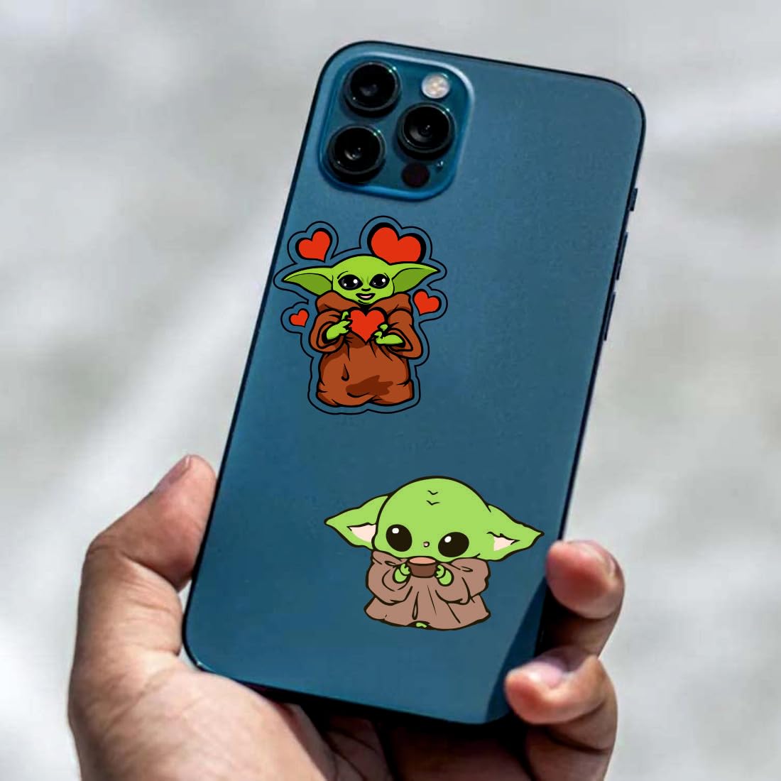 Baby Yoda Waterproof Sticker (pack of 50).
