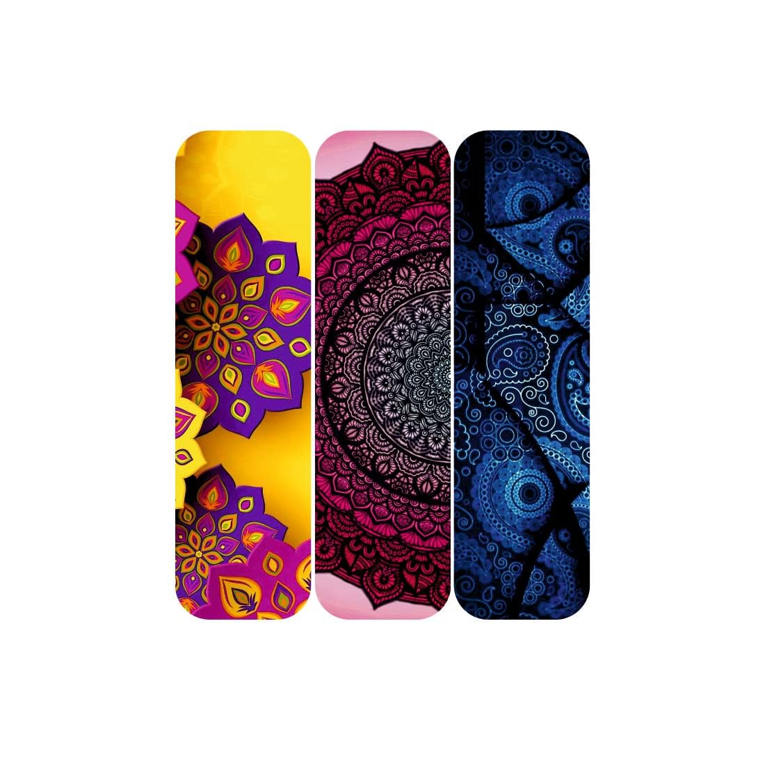 3D Mandala Magnetic Bookmark.