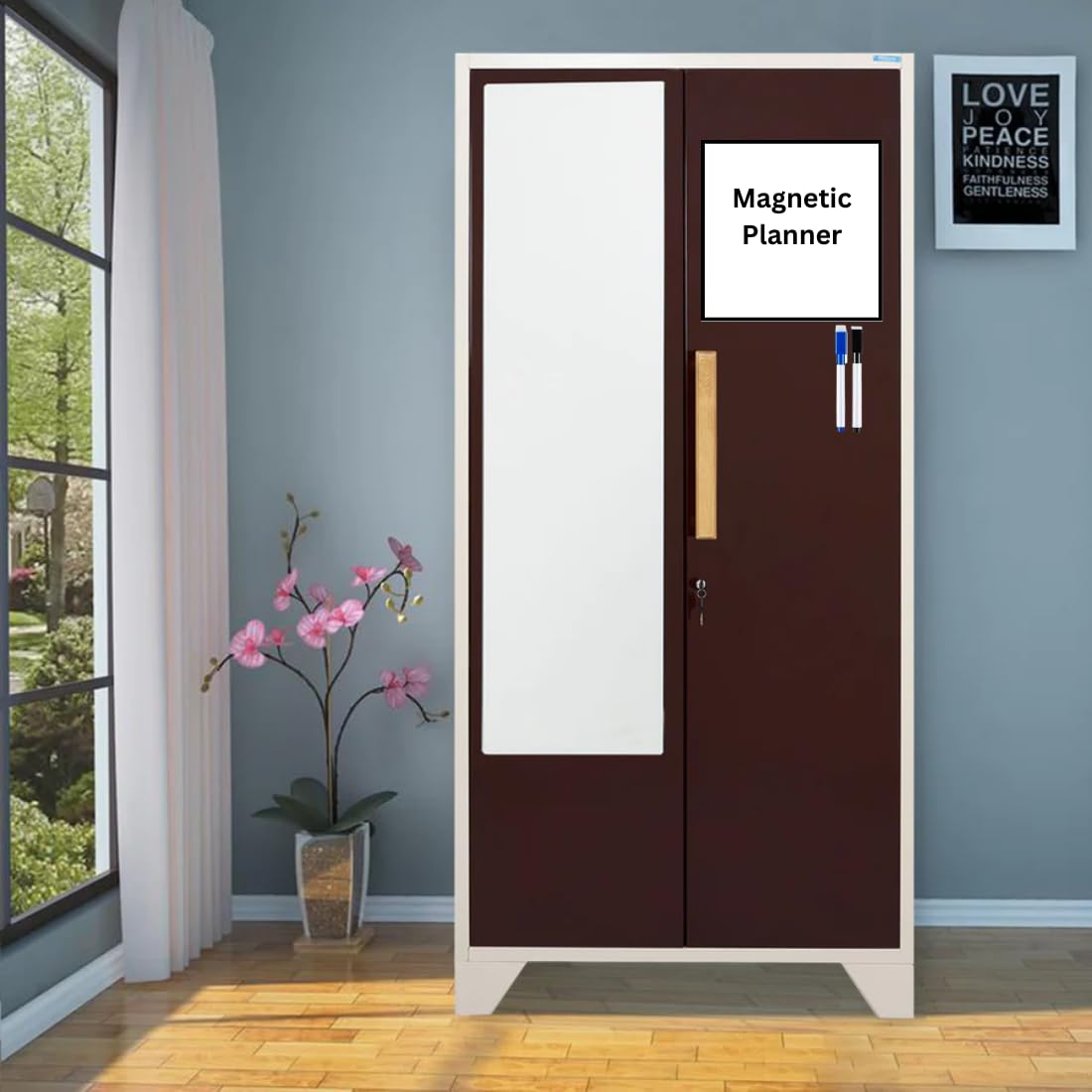Magnetic Planner for Fridge - Plain.