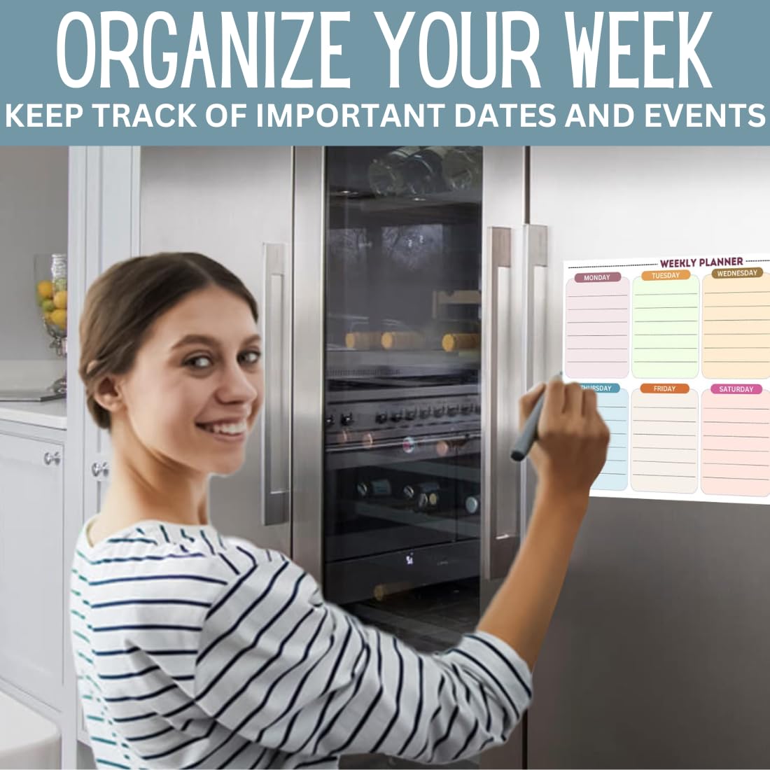 Magnetic Planner for Fridge - Abstract.