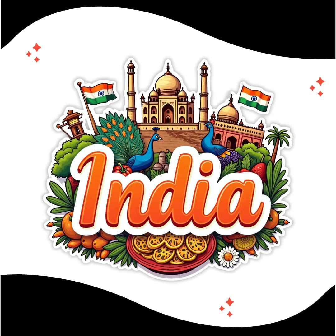 Zesta Bharat wooden fridge magnet - image 2