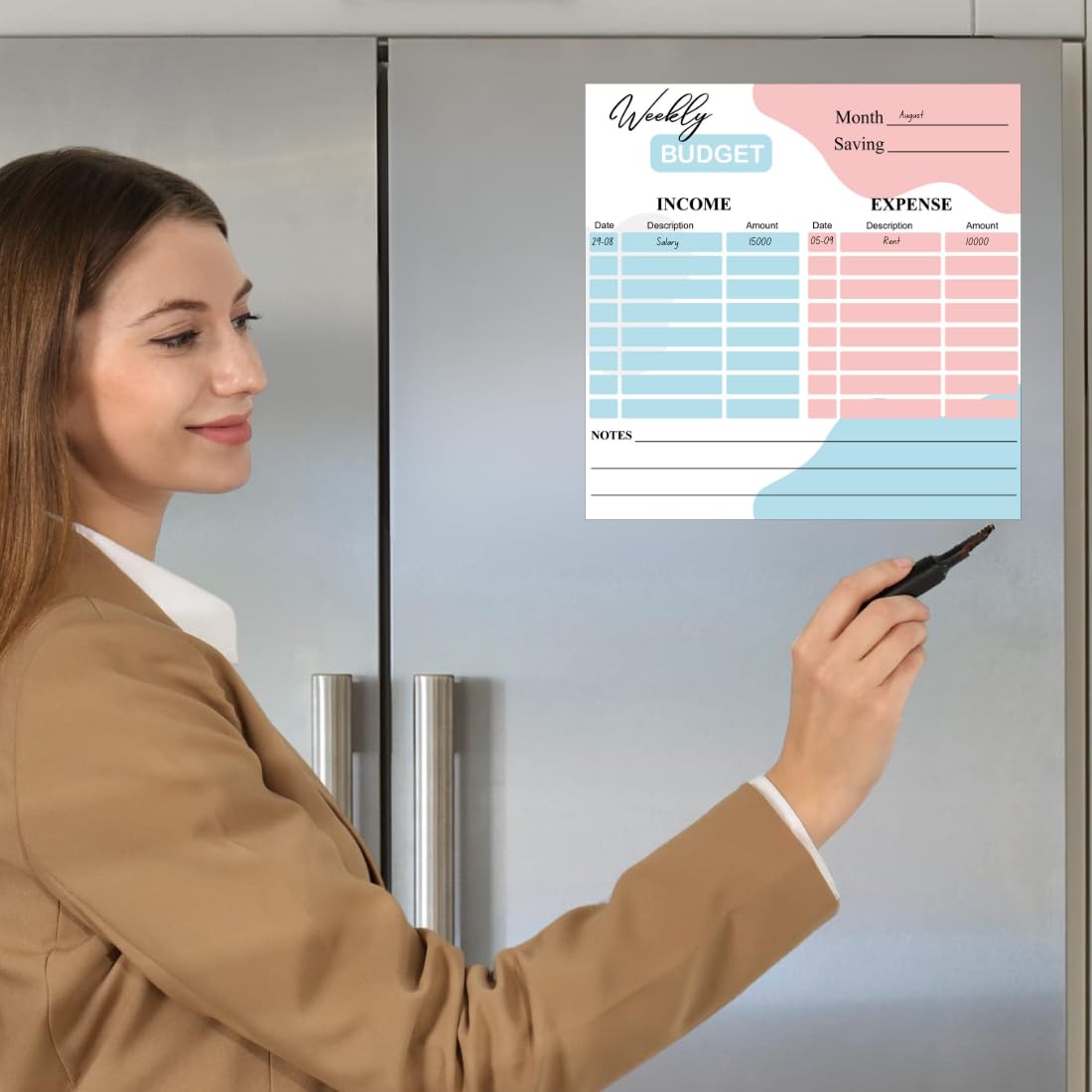 Magnetic Planner for Fridge - Abstract.