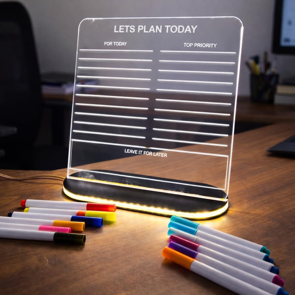 rewritable acrylic led message boar rewritable acrylic message board close up design detail