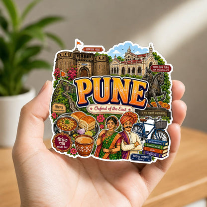 Zesta Pune wooden fridge magnet - image 2