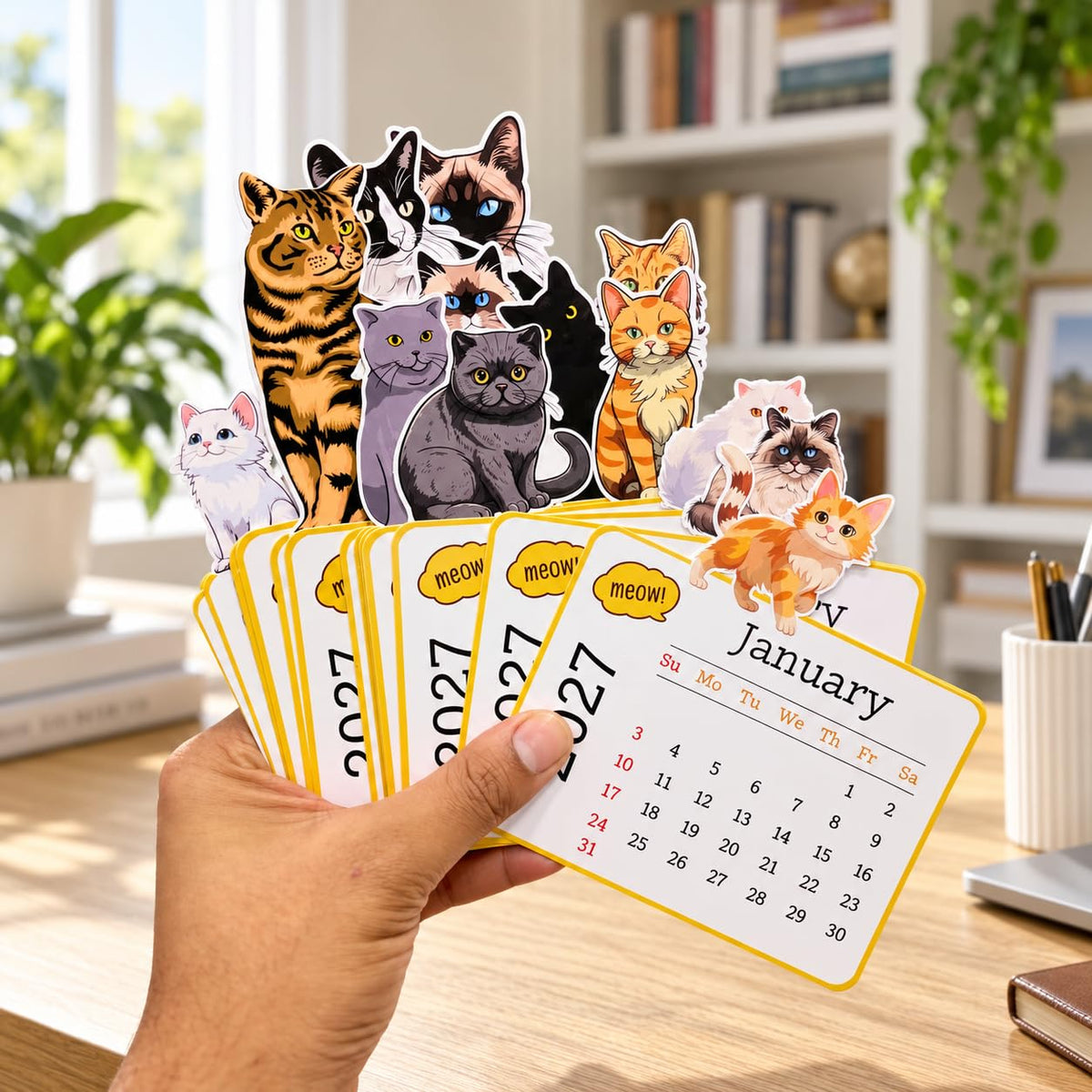 Zesta Cats desk calendar - image 3