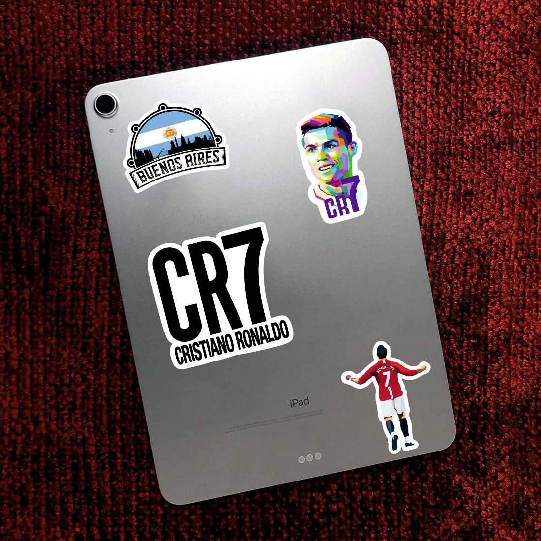 Football Vinyl Waterproof Sticker (pack of 50).