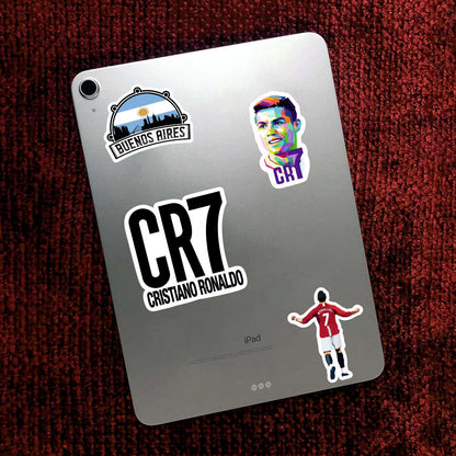 Football Vinyl Waterproof Sticker (pack of 50).
