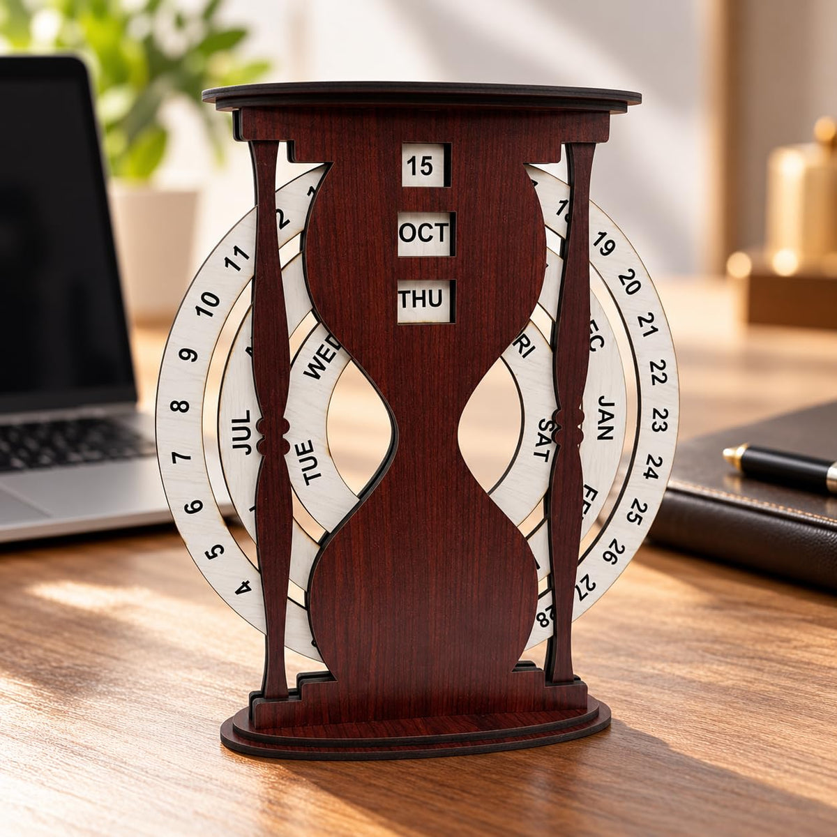 Zesta Infinity Wooden Perpetual desk calendar - image 1