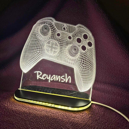 Otidge Game Controller Personalised LED Name Lamp – image 2