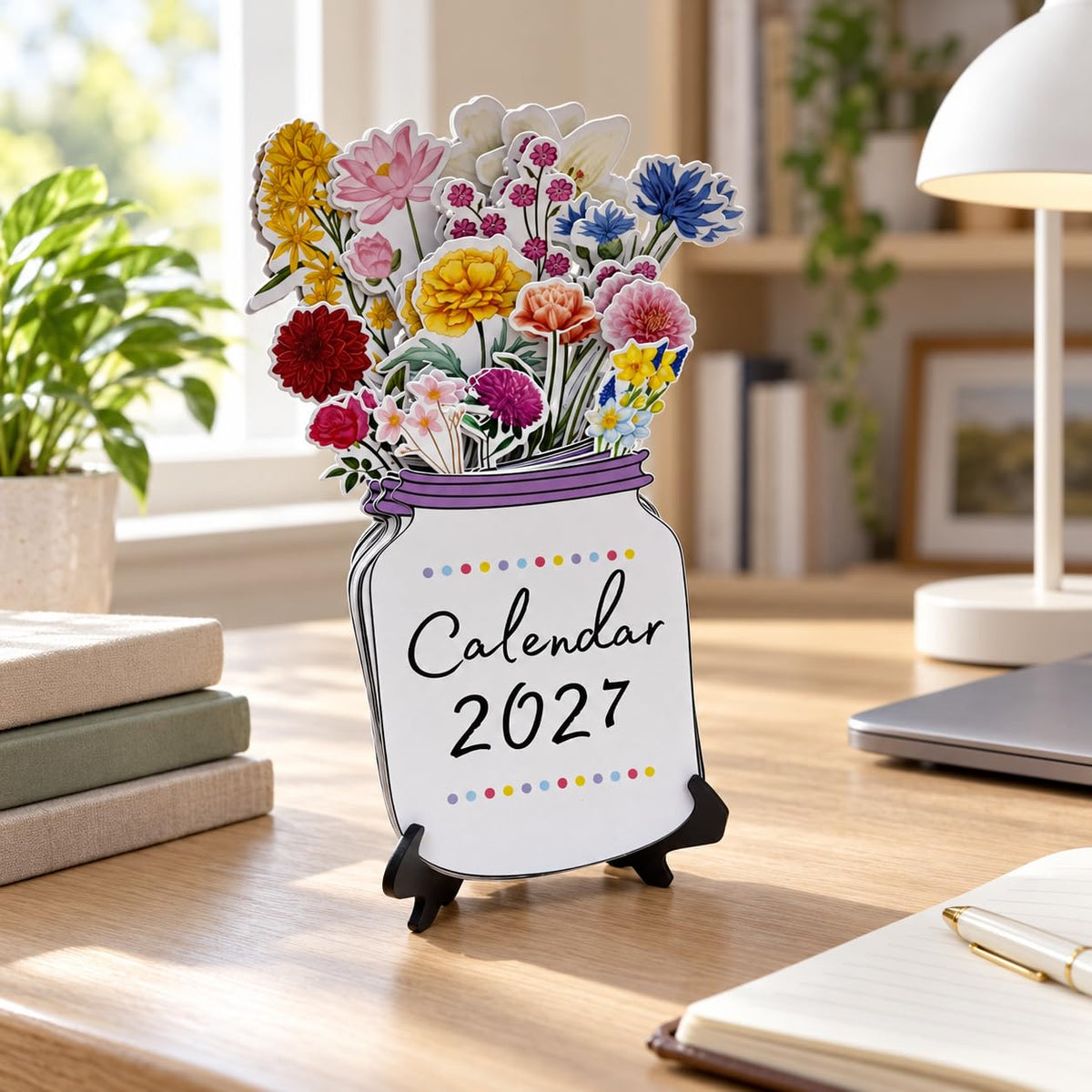 Zesta Floral desk calendar - image 1
