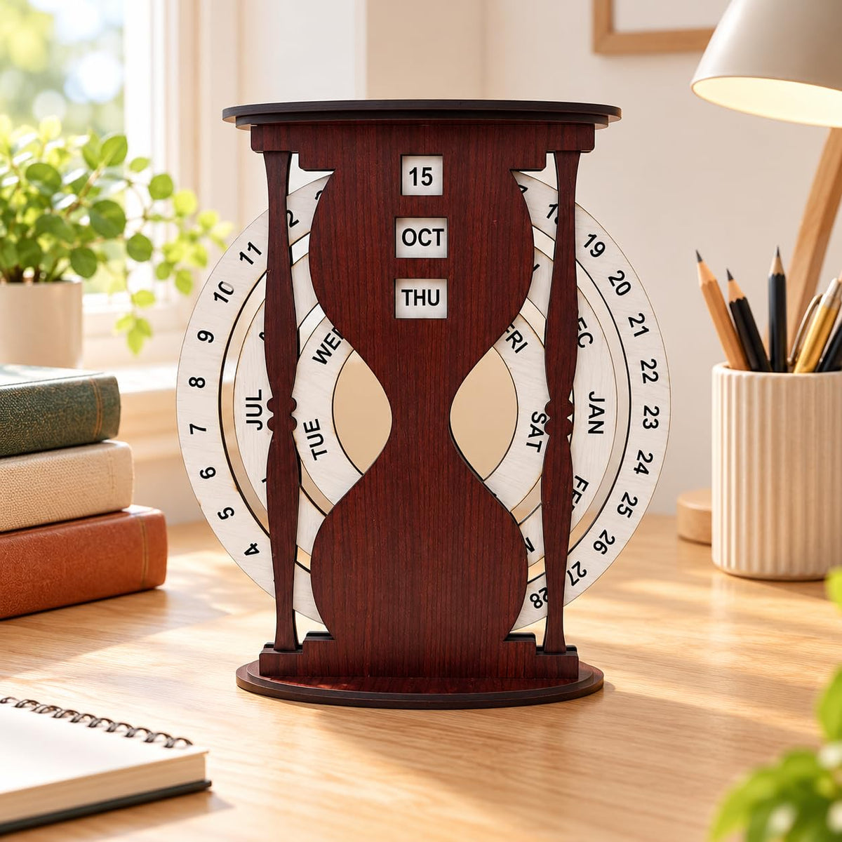 Zesta Infinity Wooden Perpetual desk calendar - image 2