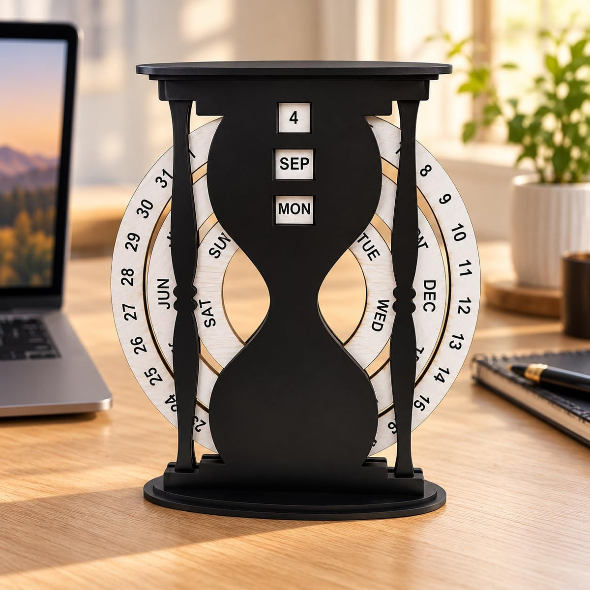 Zesta Infinity Wooden Perpetual desk calendar - image 6
