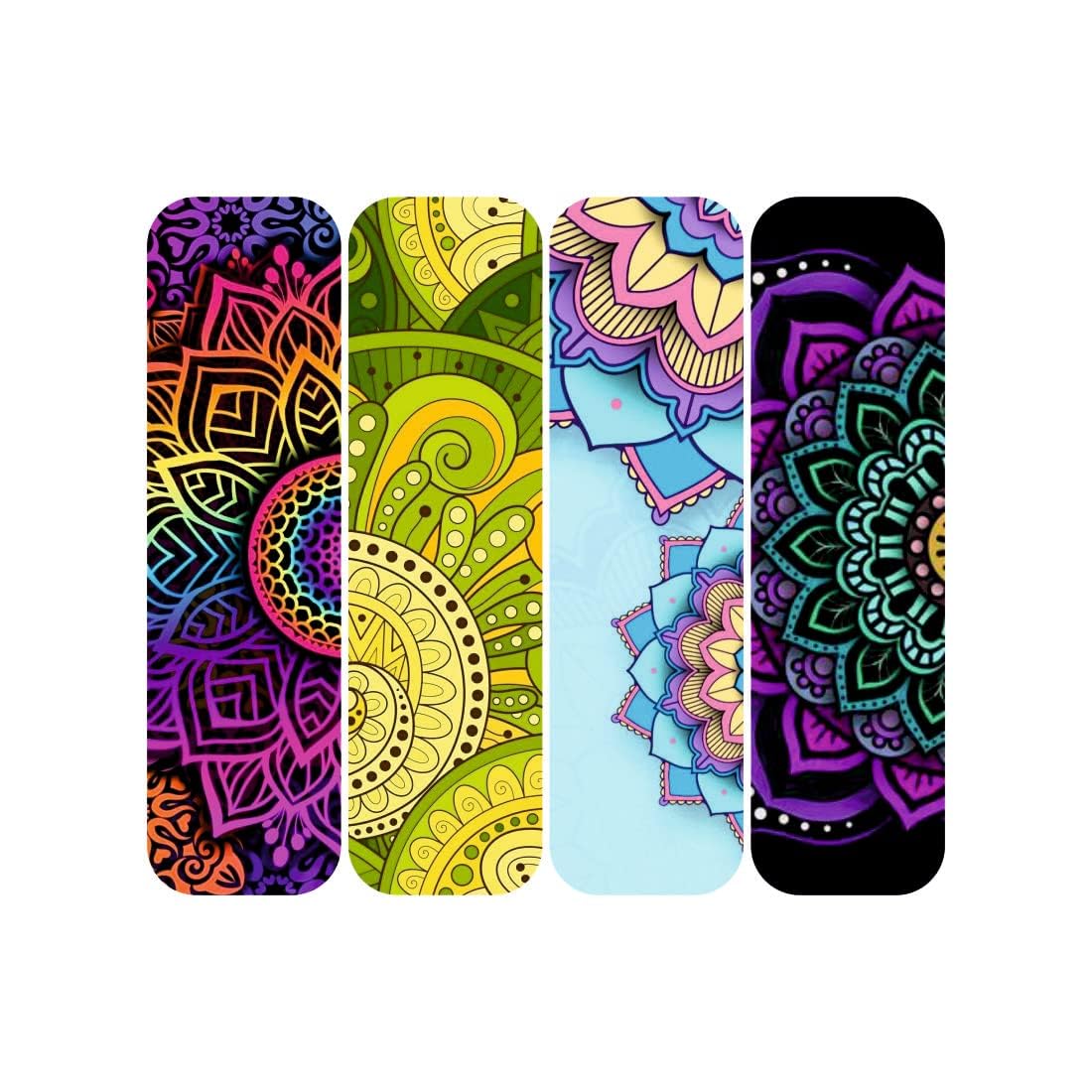 3D Mandala Magnetic Bookmark.
