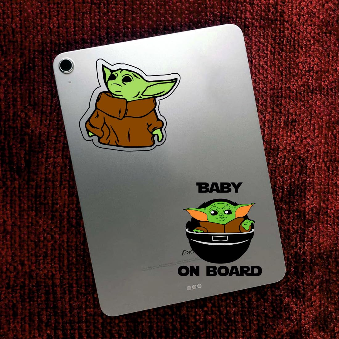 Baby Yoda Waterproof Sticker (pack of 50).