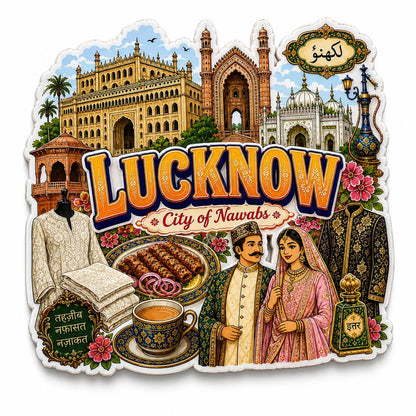 Zesta Lucknow wooden fridge magnet - image 5