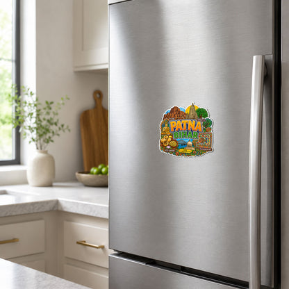 Zesta Patna wooden fridge magnet - image 4