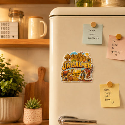 Zesta Jaisalmer wooden fridge magnet - image 3