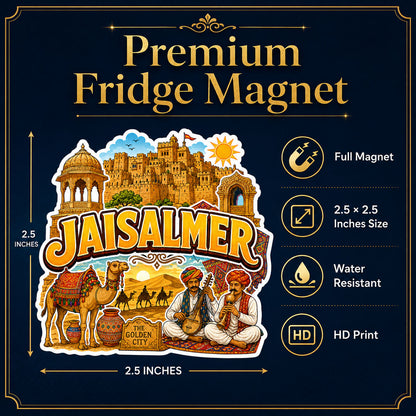 Zesta Jaisalmer wooden fridge magnet - image 5