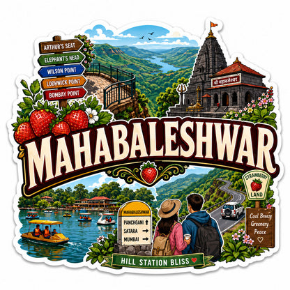 Zesta Mahabaleshwar wooden fridge magnet - image 1