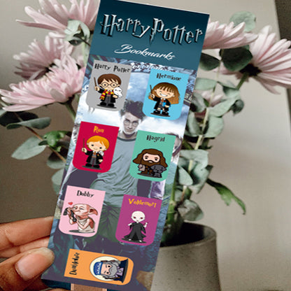Zesta Pack of 7 Cute Harry Potter Accessories Magnetic Bookmarks