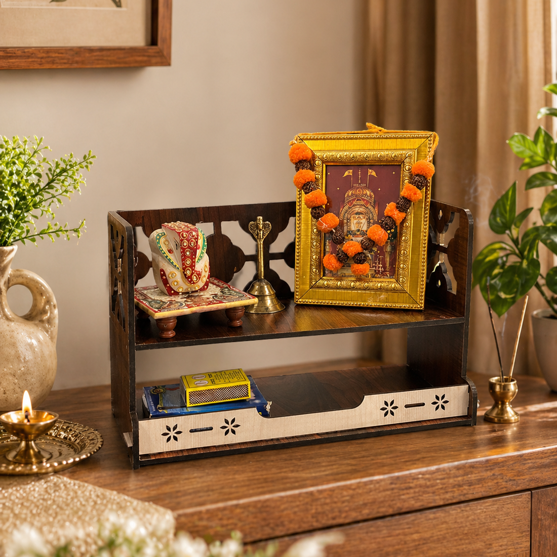 wooden temple for home office pooja for home temple and office puja decor