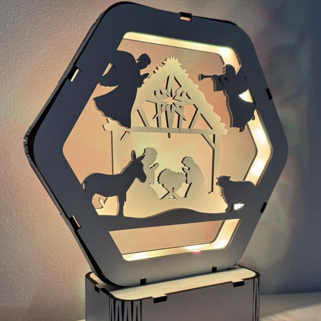 Christmas Decor Lamp | Color Changing Christmas Lights.