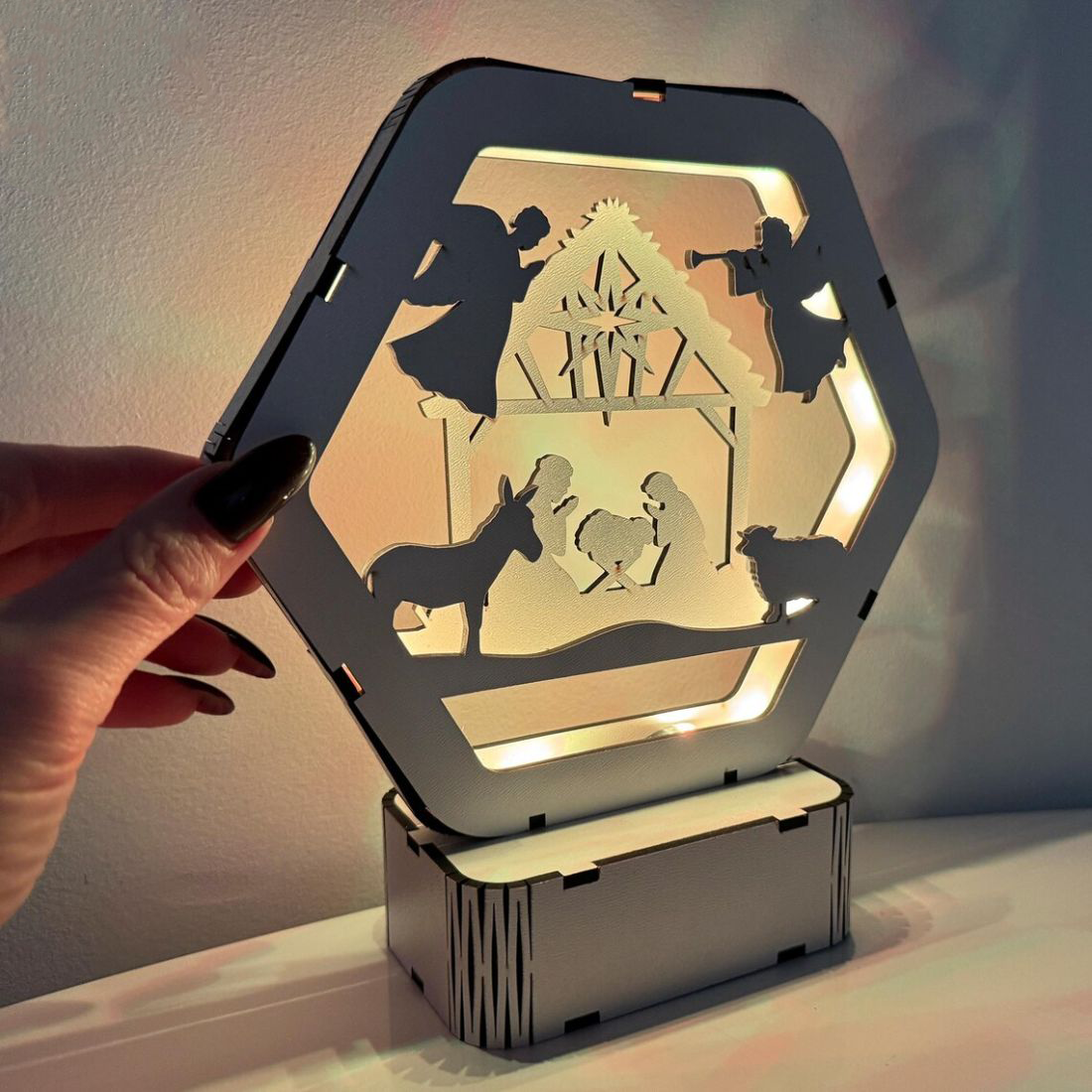 Christmas Decor Lamp | Color Changing Christmas Lights.