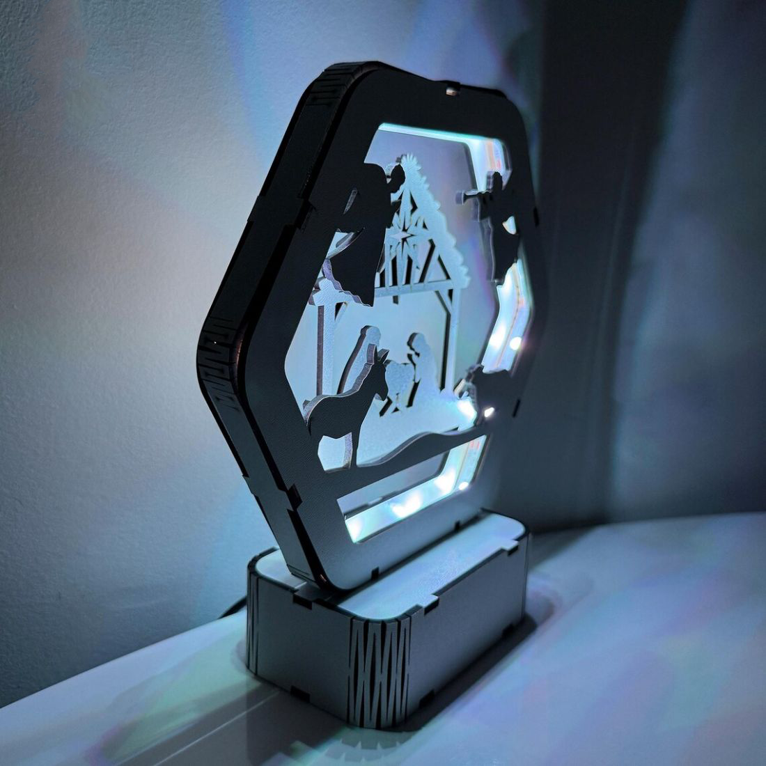Christmas Decor Lamp | Color Changing Christmas Lights.