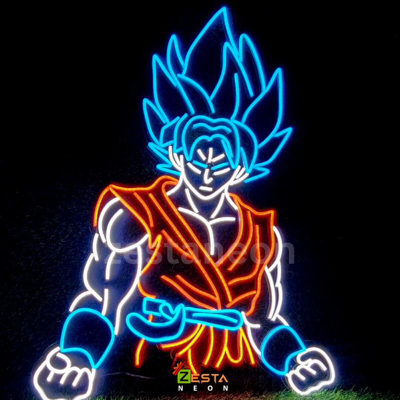Goku Neon Sign.