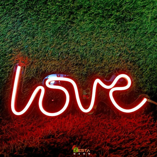 Love neon sign Lights.