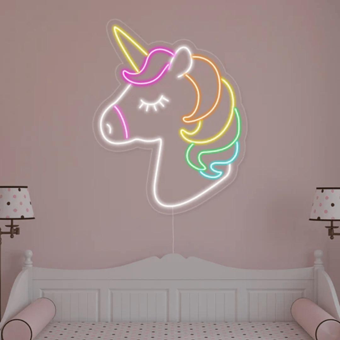 Unicorn Neon Sign Art, neon light