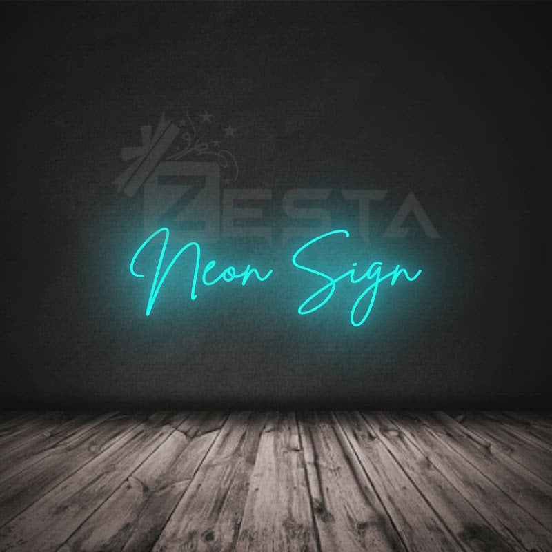 Create your Own Color Changing Neon.
