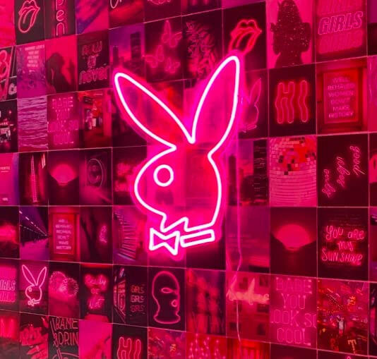 Playboy Neon Sign Board.