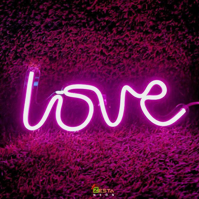 Love neon sign Lights.