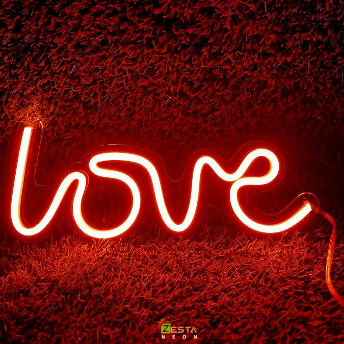 Love neon sign Lights.