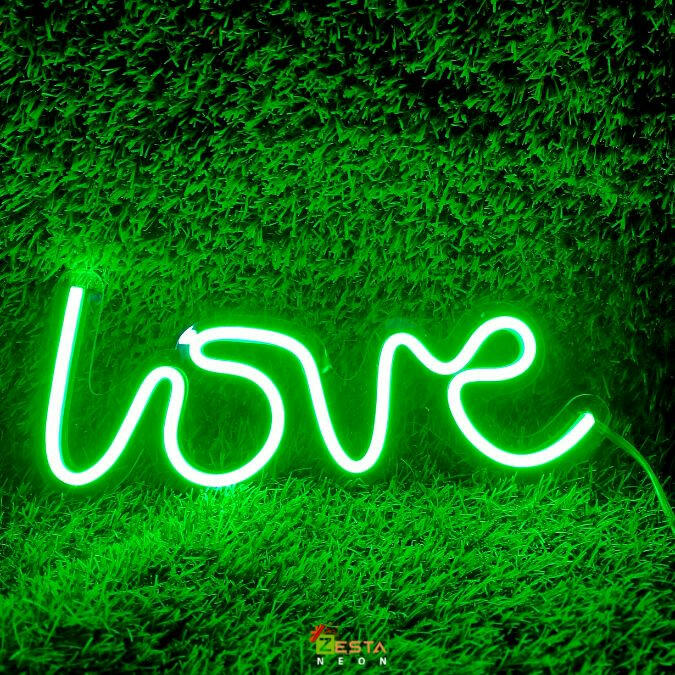 Love neon sign Lights.