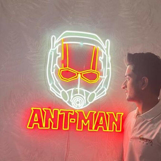 Ant Man Neon Lights Art.