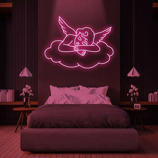 Angel Custom Neon Light for Room.