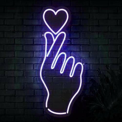 BTS Hand Custom Neon LED Sign.