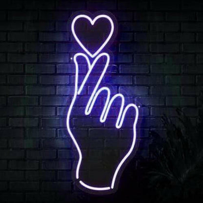 BTS Hand Custom Neon LED Sign.