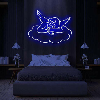 Angel Custom Neon Light for Room.